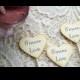S'more Love Heart Cupcake Toppers / Wedding / Reception / Sweets Bar / Vintage Inspired / set of 15