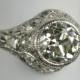 Art Deco Platinum & Diamond Engagement Ring 2.13 carats