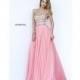 Sherri Hill 11175 Melon/Multi Dress - Prom Sherri Hill Dress - 2017 New Wedding Dresses