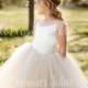 NEW! The Grace Dress in Ivory and Champagne - Flower Girl Tutu Dress