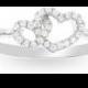 MODERN BRIDE 1/6 CT. T.W. Diamond Sterling Silver Promise Ring