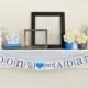 Bridal Shower Decorations Bridal Shower Banners Soon To Be Mrs. Banner Bachelorette CUSTOMIZE YOUR NAME, Blue Bridal Shower