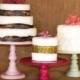 Pedestal Serving Cake Stands - Set of 3 - Any color