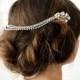 Hair Chain Headpiece Pearl bridal Headpiece Wedding Headpiece Draped chain Headpiece wedding headband Art Deco Hair Accessory Head Chain