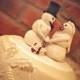 Snowman Wedding Cake Topper; Customized Snowman Wedding Topper, Custom Wedding Cake Top, WInter Wedding Cake Topper