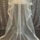 3M Lace Veil, 1 Tier, Off White, READY TO SHIP, (V09-HT3ML)
