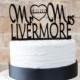 Wedding cake topper (item number 10053) 1/8" thick acrylic