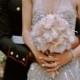 Bridal Bouquet, Feather Wedding Bouquet, Blush Bouquet, Vintage Wedding, Brooch Bouquet, Gatsby Wedding, Alternative Wedding Bouquet,