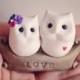 Owl Always Love You keepsake wedding cake topper Handmade