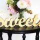 Sweets Table Sign for Wedding, Dessert Table or Cake Table Decor, Wedding or Party Decor Sign (Item - TSW100)