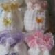 Crochet Gift Bags - Sherbet Butterfly and Lace