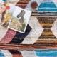 Vintage Moroccan Boucherouite Kilim Rug, "The Finch," Pastel Rug, Pink Rug, Boho Rug, Berber Rug, Bohemian, Nursery Rug, Kids Rug