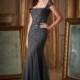 Charcoal MGNY Madeline Gardner New York 71416 MGNY by Mori Lee - Top Design Dress Online Shop