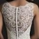 Ivory Bridal Lace Applique, Vintage Style Wedding Gown Applique