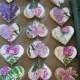 PURPLE PEONIES, paper garland, Valentines day, wedding garland, lavender, blush, pink peonies, mint wedding, floral garland, peony