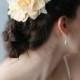 Charming Fall Forest Rustic Wedding Bridal Hair Flower Comb  Accessories,Fall wedding