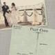 Rustic Wedding Thank You Cards, Wedding Thank You Postcards, Thank you notes, Wedding Stationery - the "Sophia 1"