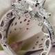 20k Rose Gold Verragio PAR-3064P Bead-Set Princess 3 Stone Engagement Ring