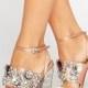 ASOS PAPAYA Bridal Embellished Heels
