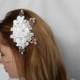 Bridal Hair Comb Bridal Headpiece Wedding Hair Comb, Lace Comb,  Lace Wedding Hairpiece, Lace Hair Comb, Flower and Lace Bridal comb - Alexa