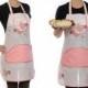 Cooking Apron Cotton Kitchen Apron Full Apron Adjustable Apron Womens Aprons Chef Gift Pinafore Apron Baking Gift Foodie Gift New Home Gift