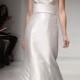 Amsale 'Hampton' One Shoulder Wedding Dress
