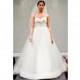 Lazaro S15 Dress 4 - Lazaro A-Line Sweetheart Full Length White Spring 2015 - Nonmiss One Wedding Store