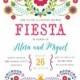 Fiesta invitation / Fiesta couples shower invitations / engagement party invite / printable invitations / printed invitations