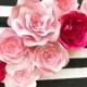 Kate Spade Inspired Paper Flower Wall Decor, large paper flower backdrop, giant paper flowers, paper flower backdrop, photo shoot props