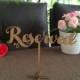 Wedding Reserved Sign, Reserved Sign, Wood Standing Reserved Table Sign, Reception Signs, Rustic Reserved Sign, Reserved Wood Laser Cut Sign