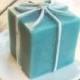 Beter Gifts® Tiffany Giftbox禮品盒小蠟燭,歐式婚慶用品LZ028/A創意婚品派對佈置 來賓小禮物