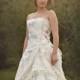 Wildflower Wedding Gown,Bohemian Wedding Dress,  Embroidered Corset Bridal Gown,  Storybook Romance  Wedding Dress, Nature Bride