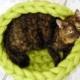 Chunky cat bed, merino wool, Cat cave, 100% wool, Cat house, Cat furniture, Knitted pet bed, Pet accessories, Cat nest, Chunky wool cat bed