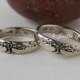 Tree of life Wedding Band Set 14K 5.5mm WIDE yellow gold, rose or white His-hers//unisex
