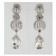 Helens Heart Earrings JE-4601-8-S-Clear Helen's Heart Earrings - Rich Your Wedding Day