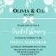 Tiffany's Bridal Shower Invitation - Tiffanys Floral Bridal Shower, Tiffany Bow, 3 Options