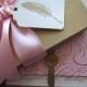 Boxed Wedding Invitation - pink - Marie Antoinette inspired -Regal -Angela Collection -  SAMPLE