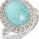 Armenta New World Diamond & Turquoise Ring 