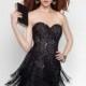 Black/Bisque Alyce Paris Homecoming 4441 Alyce Paris Shorts - Top Design Dress Online Shop
