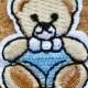 Teddy Bear Iron on Patch - Teddy Bear Patch Cool Iron on Patches Teddy Bear Applique Embroidered Patch Teddy Bear Sew On Patch, Best Gift
