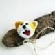 Cat Bookmark, Felted Miniature, Felt Cat, Gift for cat lover, Accessory humorous bookmarks, Needlefelted, gift ideas, bookmarks animal
