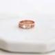 Roman numeral ring – Coordinates ring – Personalized wedding date ring – Coordinates ring – Wedding ring – Anniversary ring