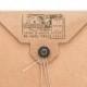 Personalized Address Stamp - Custom Stamp - Address Mailing Stamp - USPS Meter Design - DIY Printing - Housewarming - Family Name Stamper