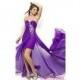 BL-9315 - Strapless High Low Prom Gown Dress by Blush 9315 - Bonny Evening Dresses Online 
