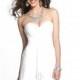 Ivory Faviana 7420 - Short Chiffon Simple Dress - Customize Your Prom Dress