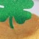 St Patricks Day - Shamrock Cupcake Toppers - Erin Go Braugh - Luck O the Irish - St Paddys Day Birthday - Four Leaf Clover - Lucky You