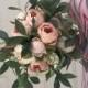 Peony Bouquet, Pink Peony Bouquet, Blush Peony Wedding Bouquet, Boho Bridal Bouquet, Peony Arrangement, Peony Centerpiece, Bohemian Bouquet,