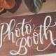 Photo Booth Sign, Rustic Wedding Sign, Grab a Prop Sign 