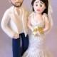 Personalized Wedding Cake Topper Figurines Bespoke Wedding Figurines Cake Toppers Made to Custom Customized Cake Toppers Clay Cake Toppers