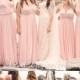 Bridesmaid Dress, One Dress Endless Styles INFINITY Blush Bridesmaids Dress Custom Designed CONVERTIBLE Bridesmaids Dress Long Blush